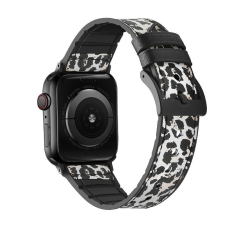 NUBO Apple Watch kívül bőr belül szilikon okosóra pótszíj okosóra kellék