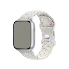 NUBO Apple Watch sport szilikon szíj - platinafehér - 38/40/41mm okosóra kellék