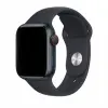 NUBO Apple Watch szilikon szíj - fekete - 38/40/41mm