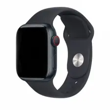NUBO Apple Watch szilikon szíj - fekete - 38/40/41mm okosóra kellék