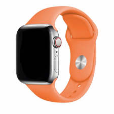 NUBO Apple Watch szilikon szíj - narancs - 42/44/45/46mm okosóra kellék