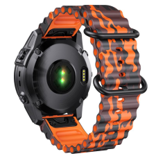 NUBO Garmin kompatibilis QuickFit 22mm szilikon okosóra pótszíj okosóra kellék