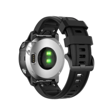 NUBO Garmin Quickfit 20mm szilikon szíj - fekete okosóra kellék
