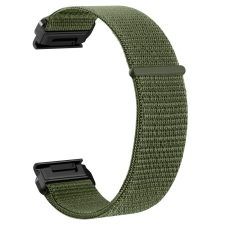 NUBO Garmin QuickFit 26mm szövet tépőzáras pótszíj okosóra kellék