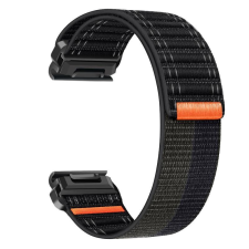 NUBO Garmin QuickFit 26mm tépőzáras szövet szíj okosóra kellék