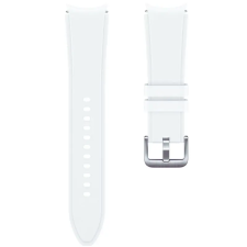 NUBO Szilikon szíj – fehér – Samsung Galaxy Watch 4/5/6/7 (20mm) okosóra kellék