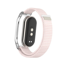 NUBO Xiaomi Smart Band 8/9 tépőzáras szövet szíj keretvédővel okosóra kellék