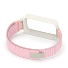 NUBO Xiaomi Smart Band 9 Active tépőzáras szövet szíj védőkerettel okosóra kellék