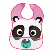 Nuby Vízálló előke zsebbel, Nuby, +3 hónap, Pink Panda előke