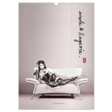  nude & lingerie. (Wandkalender 2024 DIN A3 hoch), CALVENDO Monatskalender naptár, kalendárium