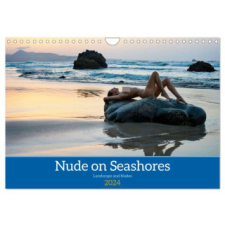  Nude on Seashores (Wall Calendar 2024 DIN A4 landscape), CALVENDO 12 Month Wall Calendar naptár, kalendárium