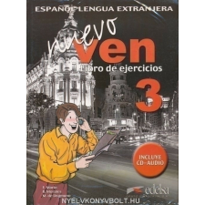NUEVO VEN 3 EJERCICIOS+CD nyelvkönyv, szótár