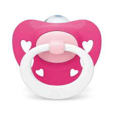 Nuk Baba cumi Classic Signature rózsaszín heart 18-36 hó cumi