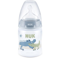 Nuk FC+ cumisüveg hőmérséklet-szabályozóval 150 ml kék cumisüveg