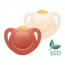 Nuk For Nature latex cumi 0–6 h 2 db box piros cumi