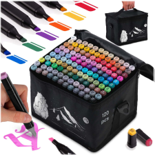 Nukido Alkohol markerek zacskóval 120 db Nukido NK-913 filctoll, marker