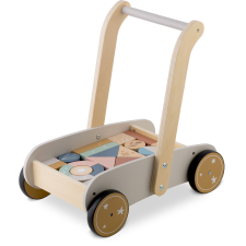 Nukido Fából készült toló járókeret blokkokkal nk-856 nukido tili toli