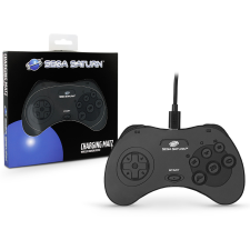 Numskull Sega Saturn 10W Qi univerzális vezeték nélküli töltő - fekete (NS2803) mobiltelefon kellék