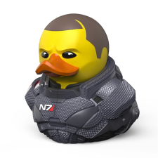 Numskull TUBBZ Cosplaying Ducks - Mass Effect Commander Shepard kacsa figura dobozos változat játékfigura