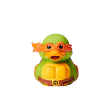 Numskull Tubbz Mini Tini Mutáns Ninja Teknőcök - Michelangelo Gumikacsa figura 5cm (NS4900) játékfigura