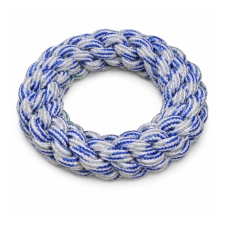 Nunbell Fonott kötél karika kutyáknak 18cm játék kutyáknak