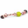 Nunbell Kutya kötél játék fogtisztító gumilabdával 39cm