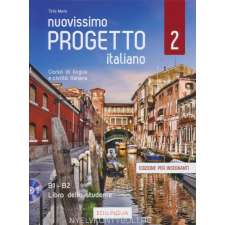 NUOVISSIMO PROGETTO 2 GUIDA LIBRO nyelvkönyv, szótár