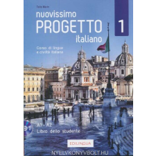 Nuovissimo Progetto Italiano 1 - Libro dello studente (+ DVD Video) nyelvkönyv, szótár