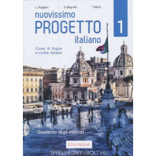 Nuovissimo Progetto Italiano 1 – Quaderno degli esercizi (+ CD audio) nyelvkönyv, szótár