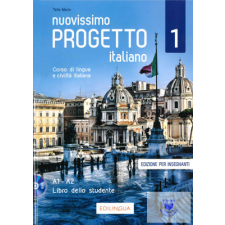 Nuovissimo Progetto Italiano 1 (Tanári)Edizione Per I. Libro idegen nyelvű könyv