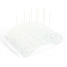  Nut  20 lyukú íves műanyag nyalóka tartó konyhai eszköz