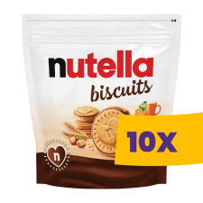 Nutella Biscuits mogyorókrémmel töltött keksz 193g (Karton - 10 csomag) csokoládé és édesség