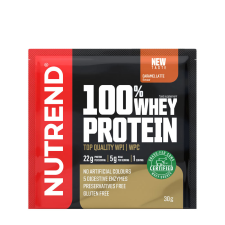 Nutrend 100% Whey Protein (30 g, Karamell Latte) vitamin és táplálékkiegészítő