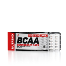 Nutrend BCAA COMPRESSED CAPS 120 tabletta vitamin és táplálékkiegészítő