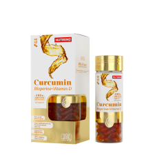 Nutrend Curcumin + Bioperine + Vitamin D (60 Kapszula) vitamin és táplálékkiegészítő