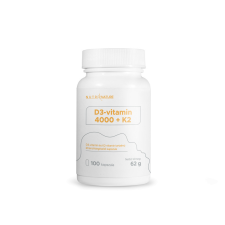 Nutri Nature D3 + K2 kapszula 100db vitamin és táplálékkiegészítő