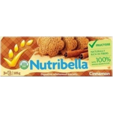 Nutribella keksz fruktózzal fahéjas 105 g diabetikus termék