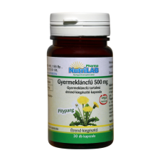 Nutrilab Gyermekláncfű vega 30 kapszula Pitypang vitamin és táplálékkiegészítő