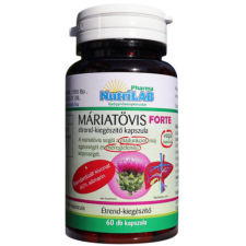 Nutrilab Máriatövis forte 60 kapszula Silimarin vitamin és táplálékkiegészítő