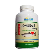 Nutrilab Mega Pack Omega-3 1000mg kapszula 150db vitamin és táplálékkiegészítő