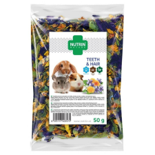 Nutrin Nutrin Nature Rágcsálóknak, Fogak És Szőrzet 50g vitamin, táplálékkiegészítő rágcsálóknak