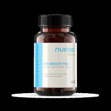 Nutriqa EYE BRIGHT PRO - Szem Egészsége Kúra 60 db vegán kapszulával vitamin és táplálékkiegészítő