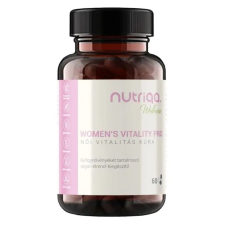 Nutriqa womens vitality pro női vitalitás kúra vegán kapszula 60db vitamin és táplálékkiegészítő