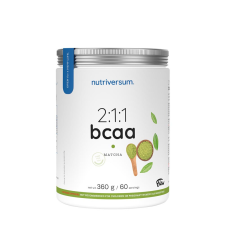 Nutriversum 2:1:1 BCAA por (360 g, Matcha) vitamin és táplálékkiegészítő