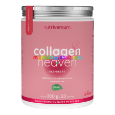 Nutriversum Collagen Heaven - 300 g - málna steviával - Nutriversum vitamin és táplálékkiegészítő