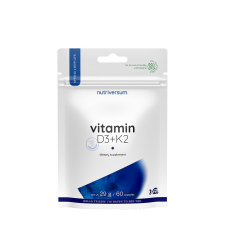 Nutriversum D3 + K2 Vitamin (60 Kapszula) vitamin és táplálékkiegészítő