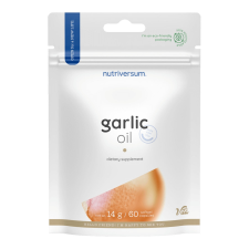 Nutriversum Garlic Oil - 60 lágyzselatin kapszula - Nutriversum vitamin és táplálékkiegészítő