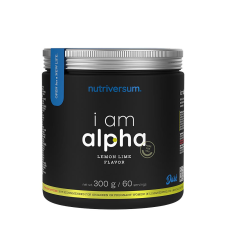 Nutriversum I am Alpha - DARK - Mentális frissesség férfiaknak (300 g, Citrom Lime) vitamin és táplálékkiegészítő