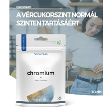Nutriversum Króm tabletta - 30 db vitamin és táplálékkiegészítő