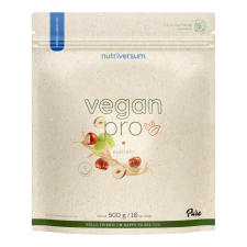 Nutriversum Vegan Pro - 500 g - mogyoró - Nutriversum vitamin és táplálékkiegészítő